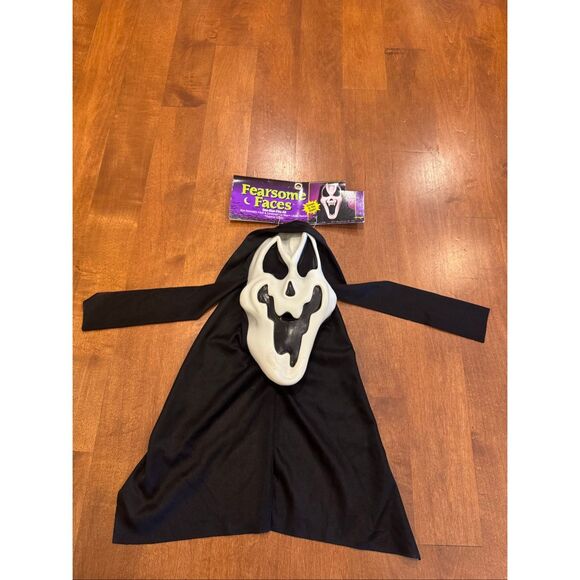 Vintage w tags fearsome faces scream mask glows in the dark - Picture 1 of 4